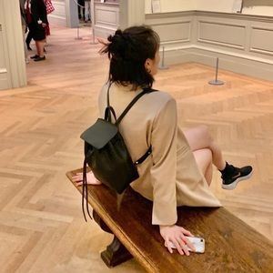 MANSUR GAVRIEL - Mini Saffiano Leather Backpack